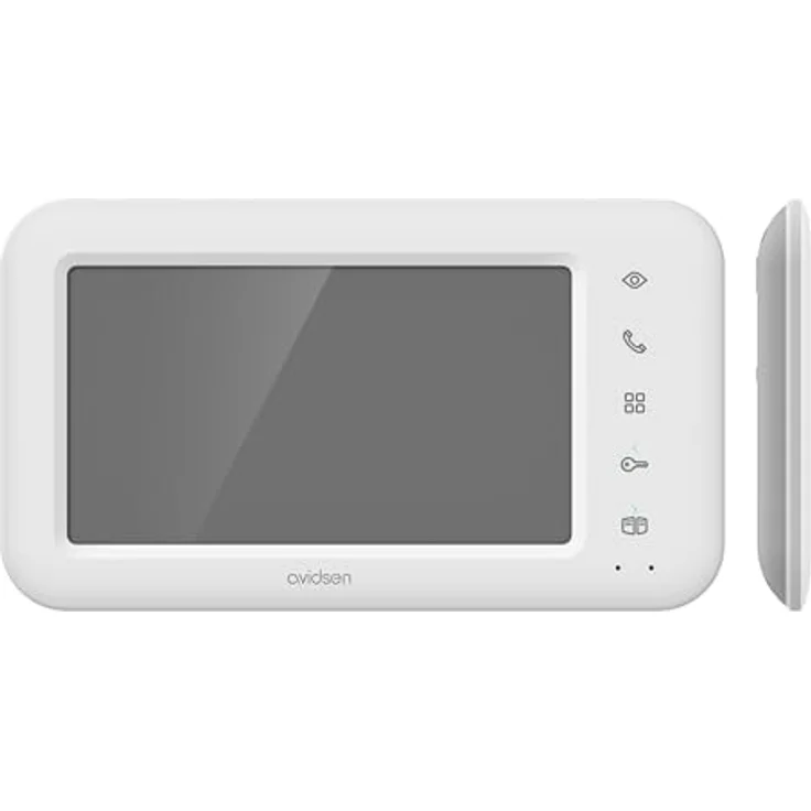 Extel Elia Smart 2 Video-Türsprechanlage mit 7 Zoll Touchscreen, 2 Draht-Technik, grau, 110 Grad Betrachtungswinkel, 6 Klingeltöne – Bild 8