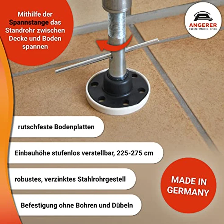 Klemmmarkise Style 300 cm Style granit – Bild 6