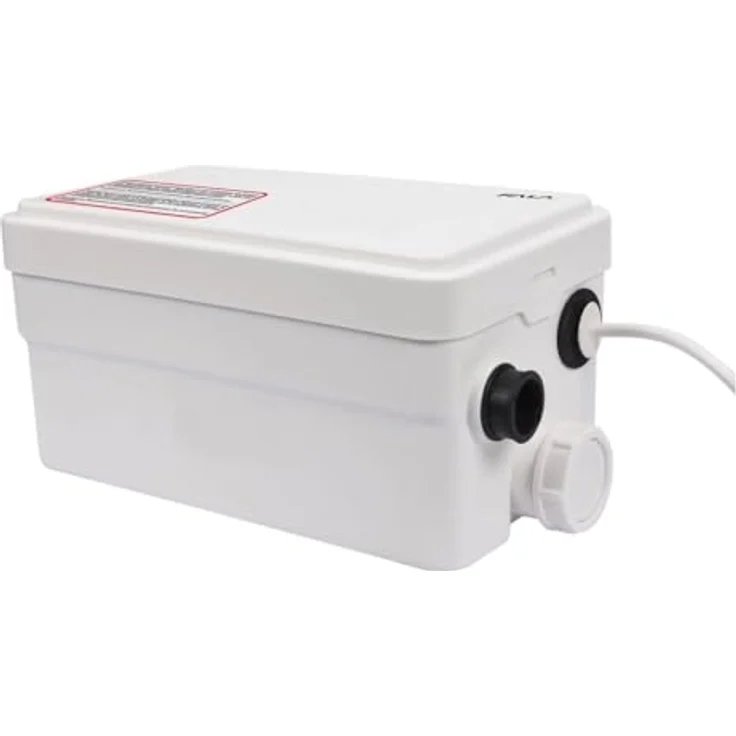 Toya Schmutzwasserpumpe, leistungsstarke Abwasserpumpe mit 250 W Motor, vollautomatischer Betrieb, kompakt für Badewannen und Waschbecken, IPX7 – Bild 1