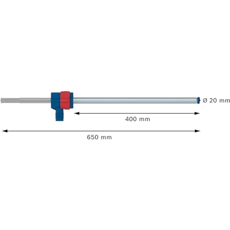 Bosch EXPERT SDS Clean max-8X Hammerbohrer-Set (Ø 20,0 mm, Staubreduzierung, chemische Verankerungen) – Bild 3