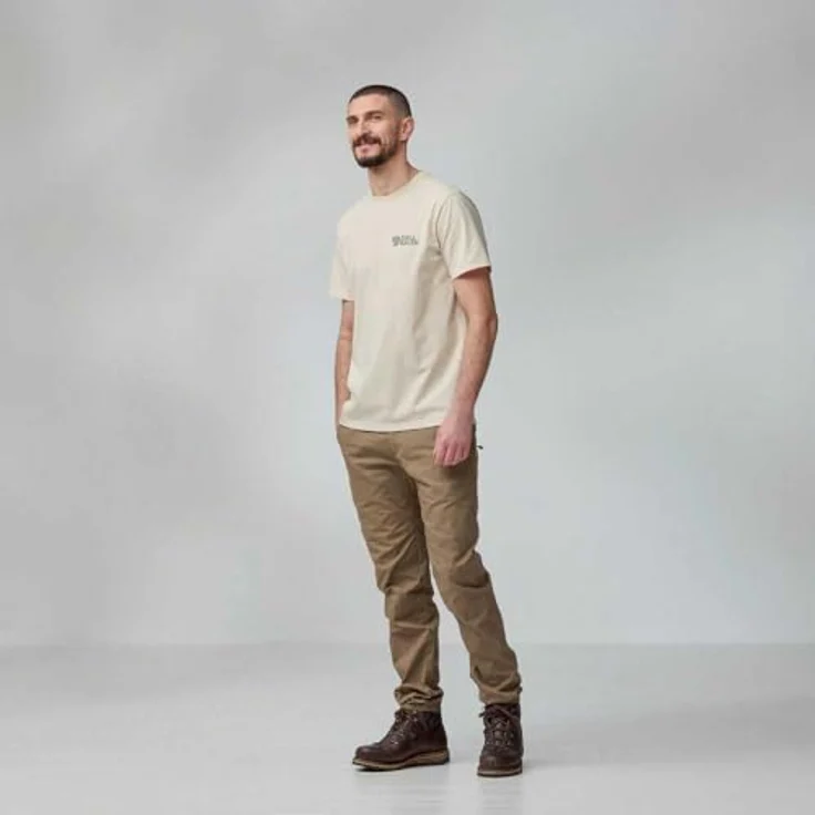 Fjällräven Heavy Classic T-Shirt, Herren-Arbeitsshirt aus Biobaumwolle, weiss, Größe XXL – Bild 7