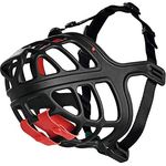 HUNTER ALBURY Hundemaulkorb, mit herausnehmbarem Giftköderschutz, 2, schwarz