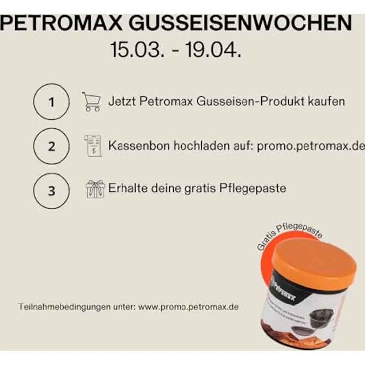 Petromax Gusseiserner Kartoffelbräter – Bild 2
