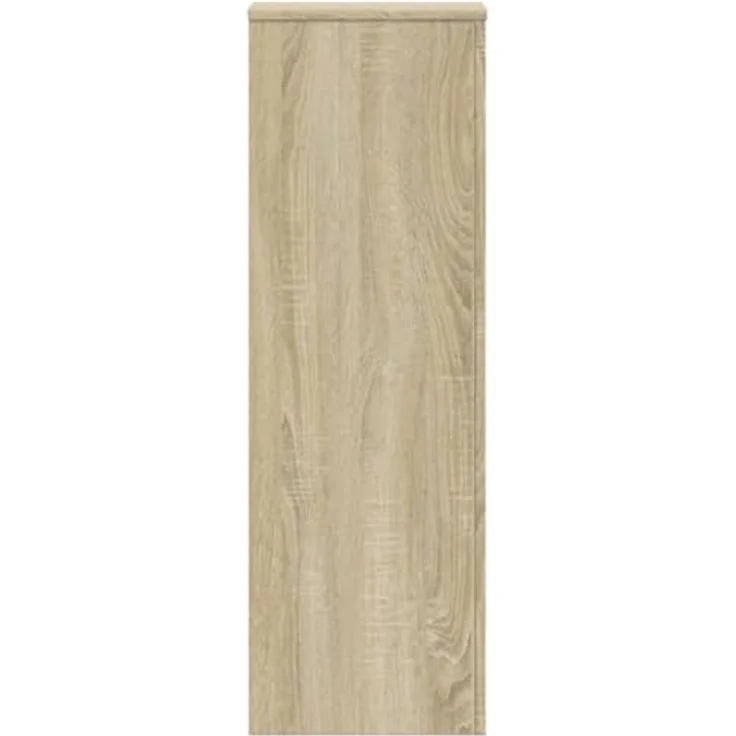 vidaXL Blumenständer Pflanzenständer Sonoma-Eiche 33x33x100 cm Holzwerkstoff (1 St) - Stabiles und langlebiges Material, zeitloses Design – Bild 4