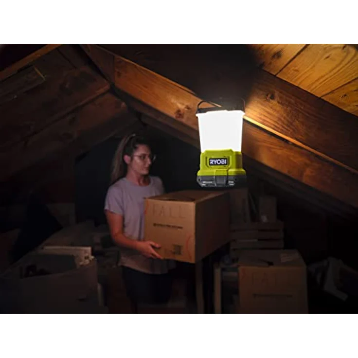 RYOBI 18 V ONE+ Akku-LED-Laternenlampe RLL18-0 (3 Leuchtstufen mit 60, 400 und 850 Lumen, ohne Akku und Ladegerät) – Bild 5