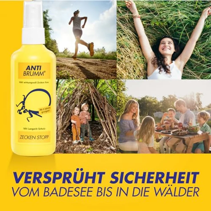 HERMES Arzneimittel GmbH ANTI-BRUMM Zecken Stopp Spray, 150 ml, schützt bis zu 8 Stunden vor Zecken – Bild 5