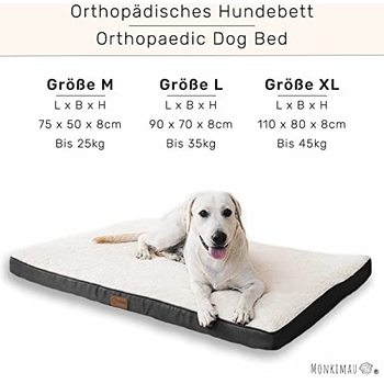 Tragbare Hundebett Matte – Wasserdicht, Weich, 76x51 Cm (M), Für Drinnen & Draußen, Waschbar