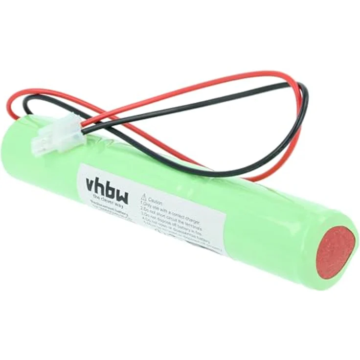 VHBW Akku Ersatz BAES 329055240, 2500mAh, 3,6V NiCd für Fluchtweg- und Notfallbeleuchtung – Bild 8