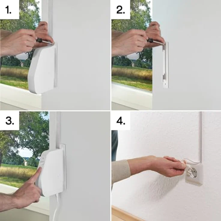 HOMEPILOT - Gurtwickler RolloTron Pure Aufputz Minigurt | Elektrischer Gurtwickler zur bequemen Rolladensteuerung. Smart Home Rolladen Zubehör - auch zum nachrüsten geeignet! Zugleistung: 30 kg – Bild 3