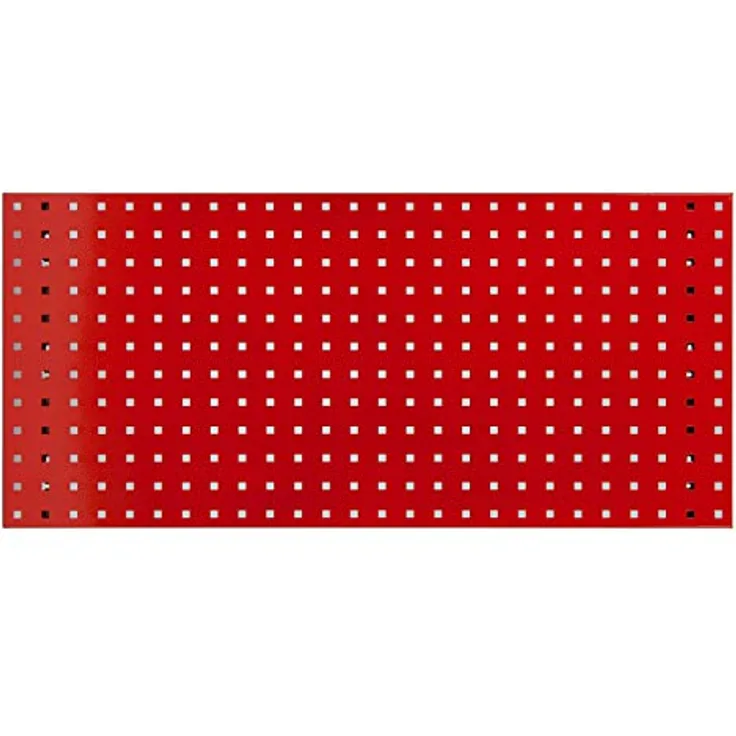 ADB Lochwand Werkstattwand Metall, 987x456 mm, Zubehör, Verkehrsrot (RAL 3020)