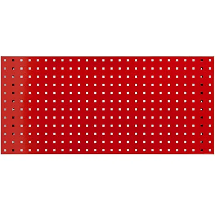 ADB Lochwand Werkstattwand Metall, 987x456 mm, Zubehör, Verkehrsrot (RAL 3020) – Bild 1
