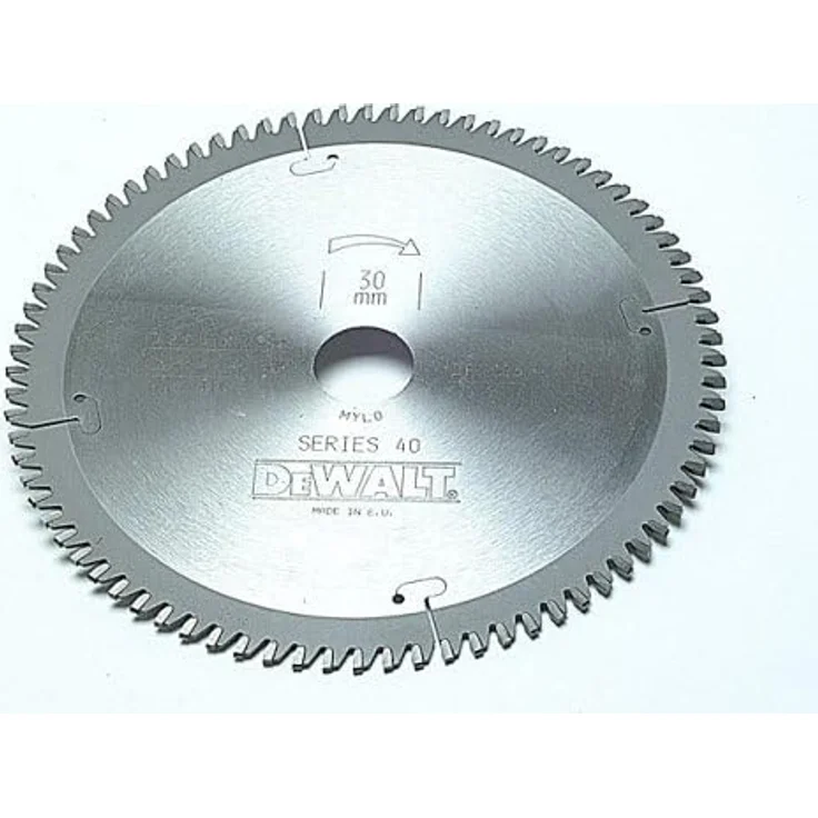DeWalt Stationärkreissägeblatt - Kreissägeblatt Extreme (216-30mm 80TFZ, extra feines Finish (Furniern, Aluminium und Kunststoffen)), DT4286 – Bild 4