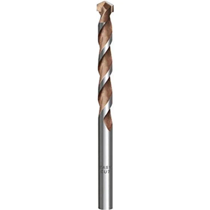 kwb Mehrzweckbohrer 048660, Hartmetallbohrer mit extra harter Wolfram-Titan-Hartmetallspitze, 6 mm, kupfer blank – Bild 1