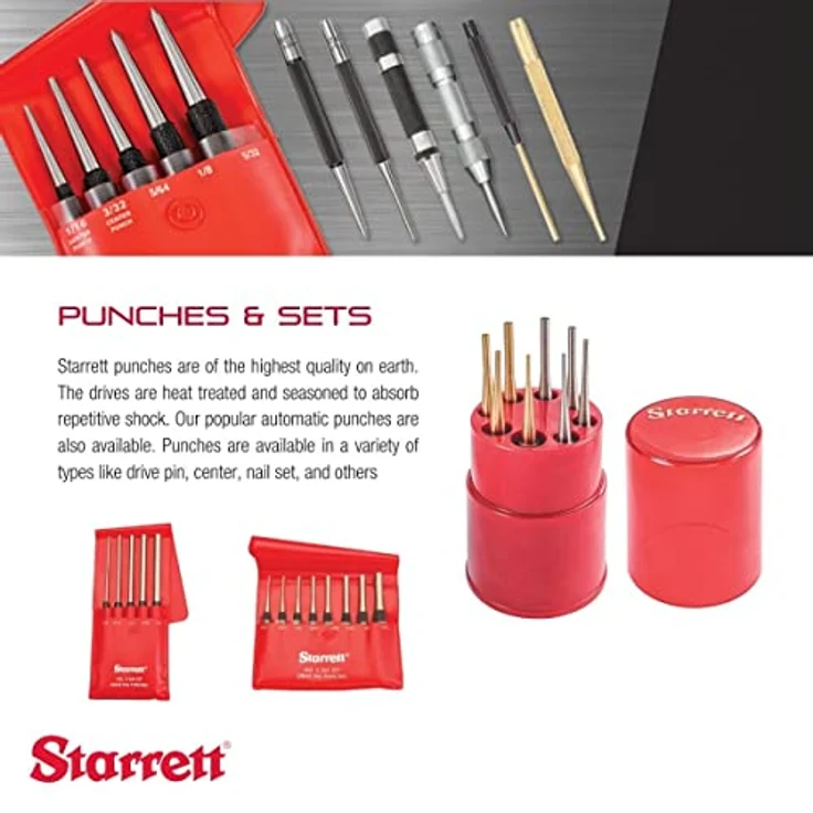 Starrett 565H Splinttreiber, 8 mm Dia x 100 mm L – Bild 3