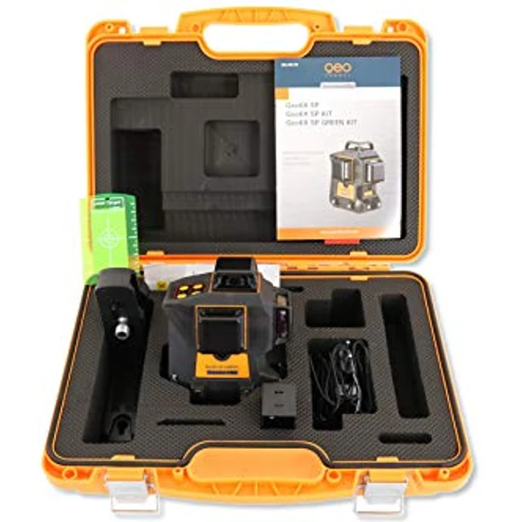 geo-FENNEL Geo6X SP GREEN KIT SP, Multi-Linienlaser mit 3 x 360°-Laserlinien und Selbstnivellierfunktion – Bild 4
