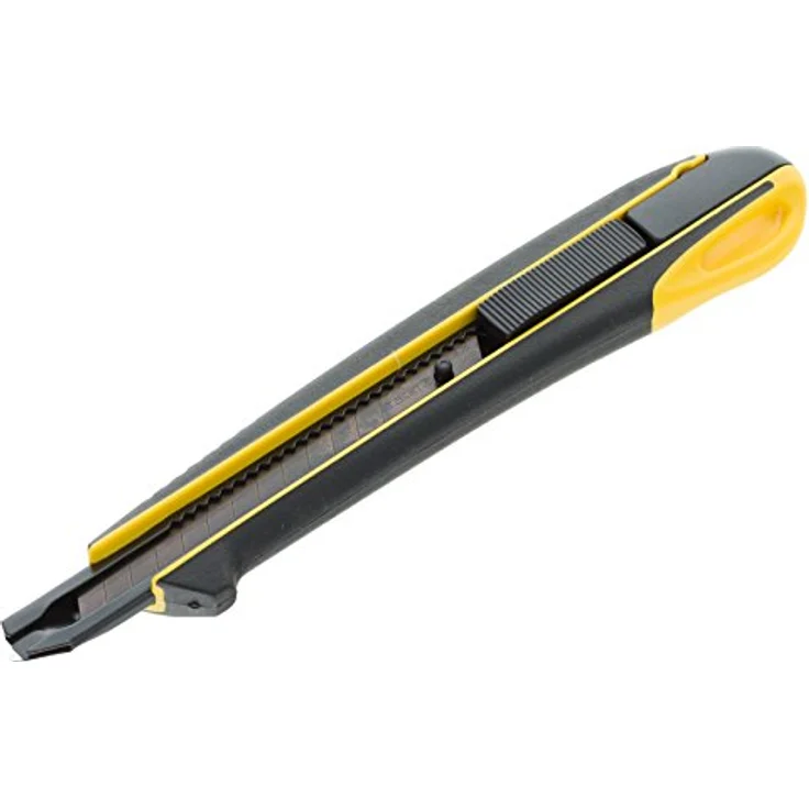 Tajima Cutter 9 mm, Extra Harte Klingenführung und Razar Black Klinge mit Taste, 2K-Griff, 1 Stück, TAJ-11678 – Bild 2