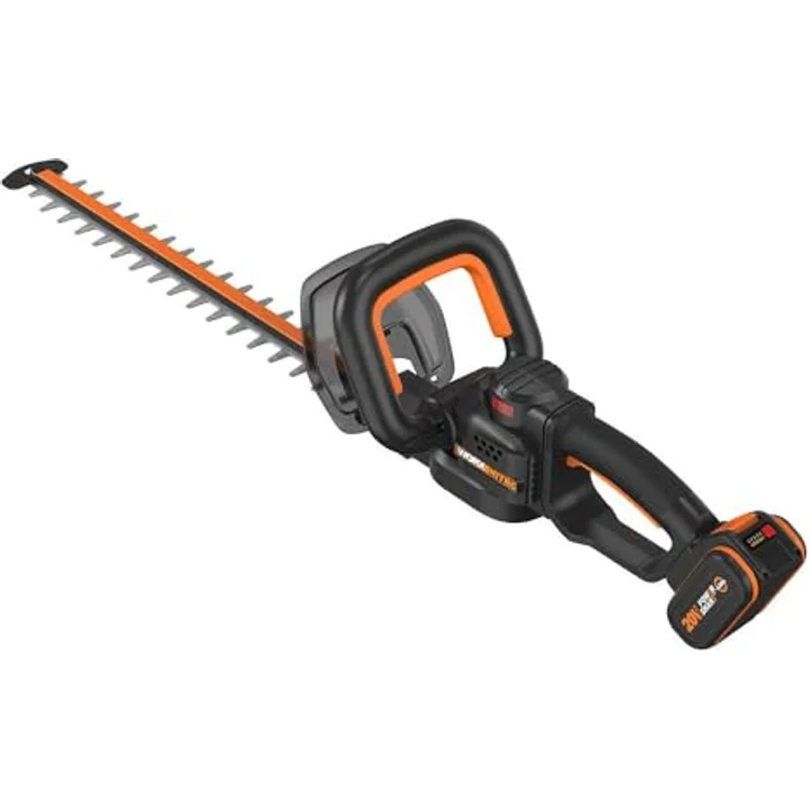 Worx Akku-Heckenschere 20 V Nitro WG263E, 20V / 2,0 Ah Akku, bürstenlos, 27 mm Schnittkapazität, Li-lon, grün – Bild 2