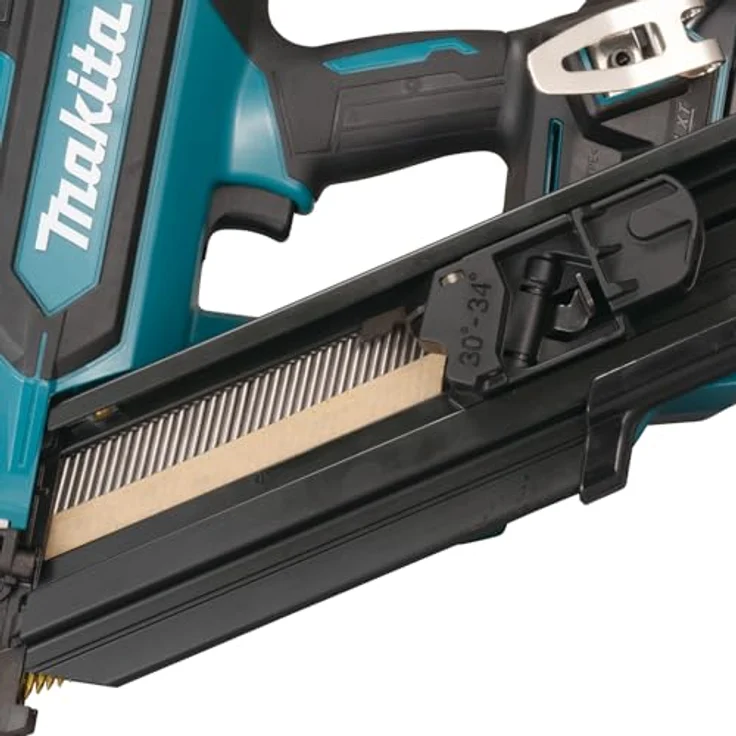 Makita Akku-Streifennagler DBN900ZK, 18V, D-Kopf Nägel 50-90 mm, wartungsfrei, umschaltbar von Einzel- auf Serienauslösung – Bild 6