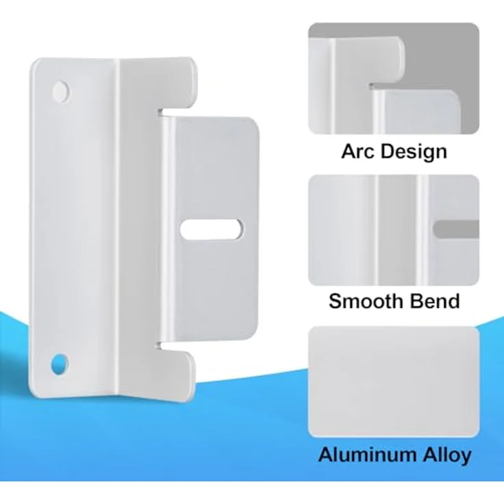 ECO-WORTHY Solarmodul Halterung Montagesatz, 8 Stück Z-Halterungen aus Aluminium für Dachmontage, inklusive Schrauben und Muttern, UV-beständig und korrosionsgeschützt – Bild 3