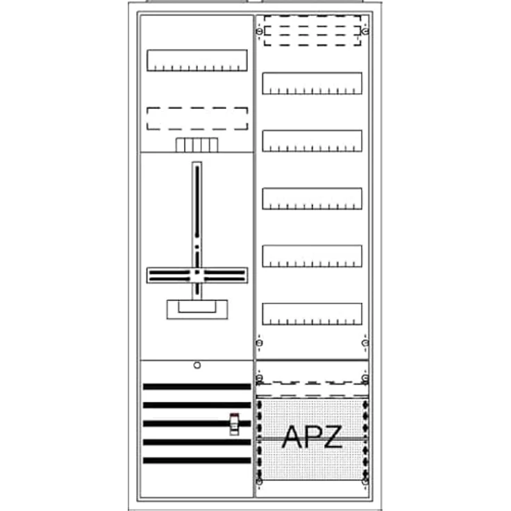 Striebel & John Komplettschrank Dreipunkt A27 1Z1V5A2, Original DA27GB, Aufbewahrungsschränke – Bild 1