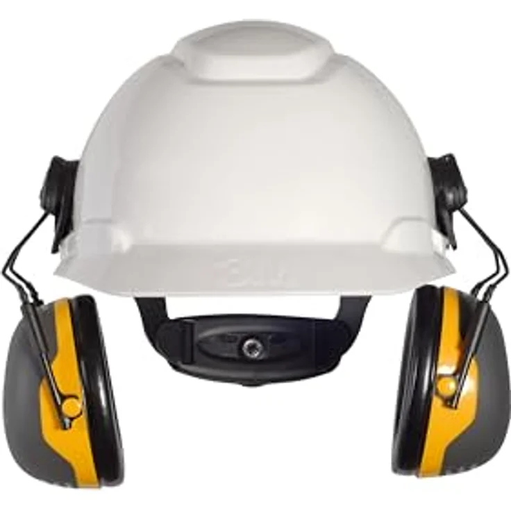 3M Kapselgehörschutz X2P3E, Helmbefestigung, SNR = 30 dB, schwarz-gelb – Bild 4