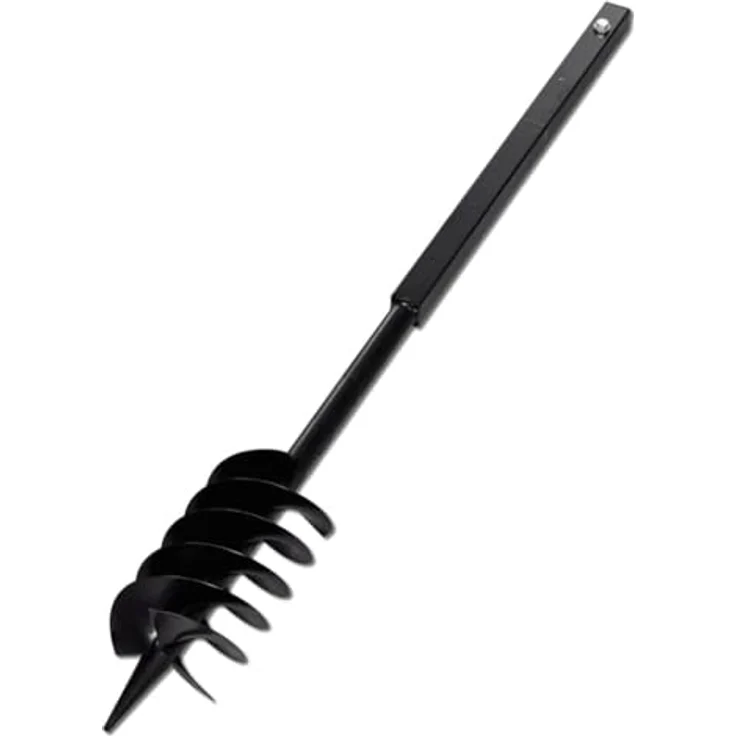 VidaXL Erdbohrer mit Griff 120 mm Verlängerungsrohr 9 m – Bild 8
