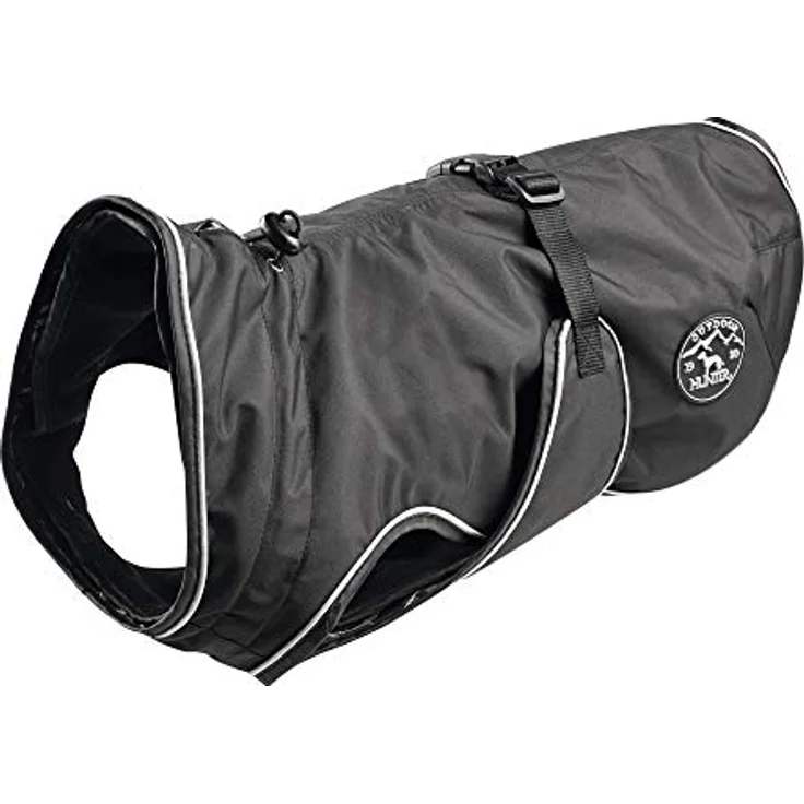 HUNTER UPPSALA Hundemantel, wasserabweisend, reflektierend, 45, schwarz – Bild 1
