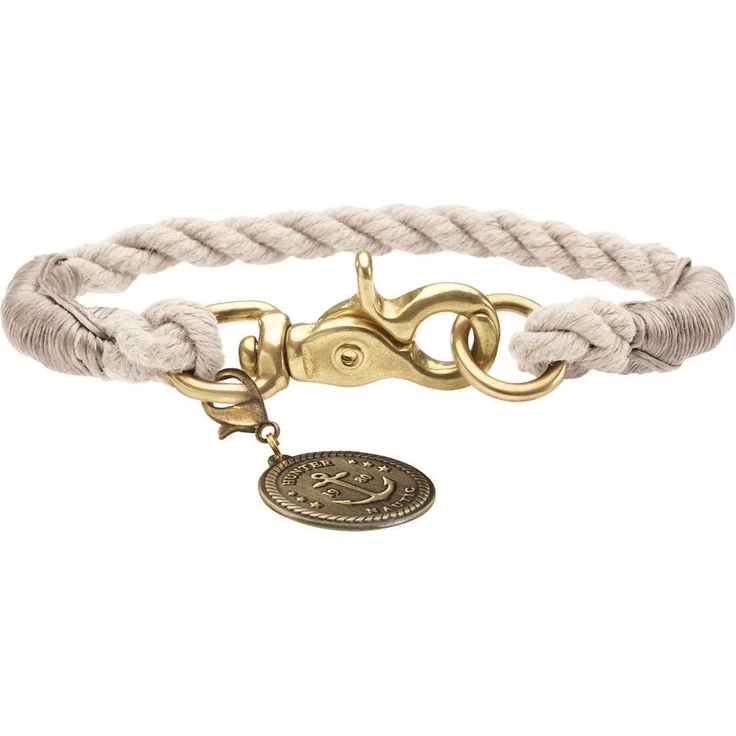 Hunter Hunde-Halsung List creme S-M – Bild 1