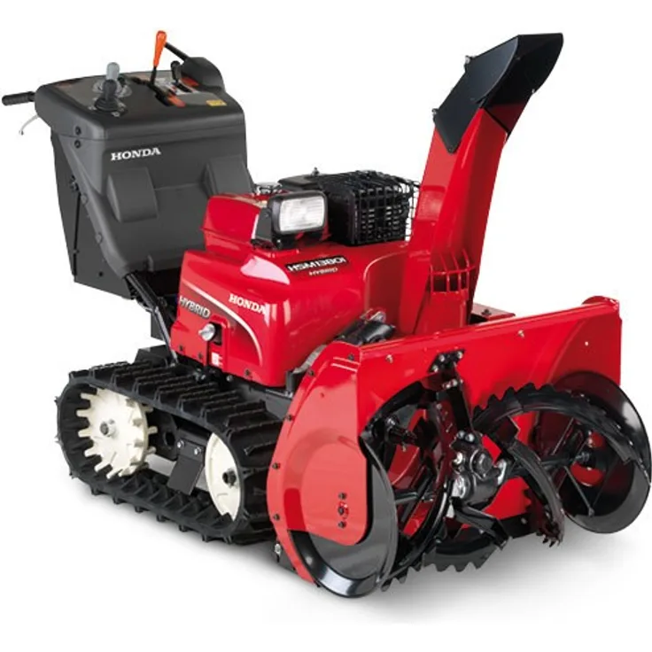 Honda Schneefräse Benzin HSM 1380i 1TD - Hybrid Raupenantrieb 80 cm Räumbreite 19 m Wurfweite