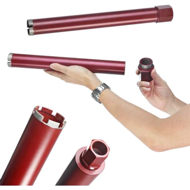 Mucola - Diamantbohrkrone Kernbohrgerät Kernbohrer Bohrkrone Bohrer Lochsäge Ø63 mm – Bild 2