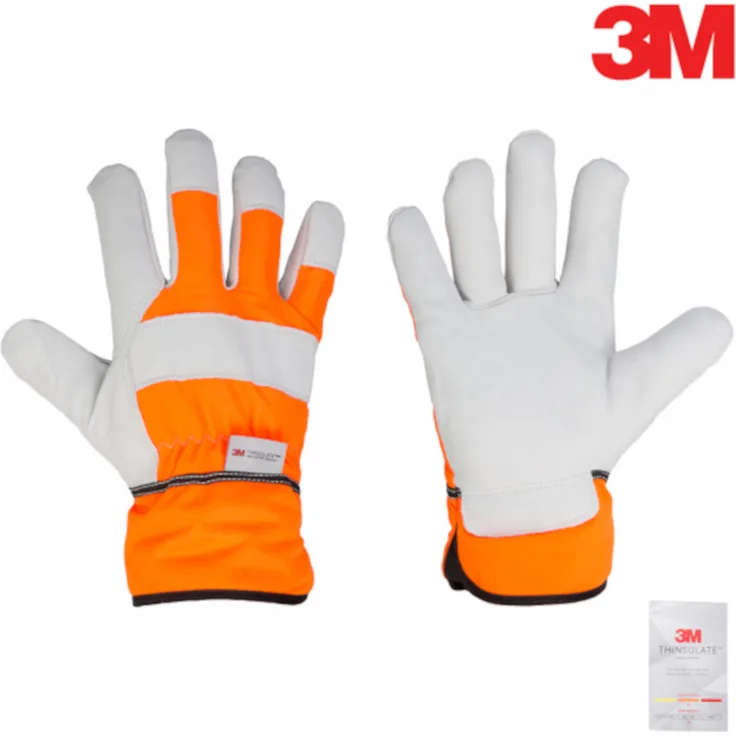 Arbeitshandschuhe aus Rindsleder mit 3M Thinsulate 9,5
