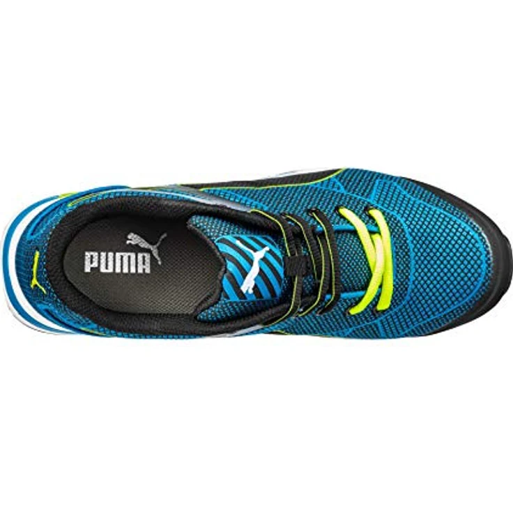PUMA Safety BLAZE KNIT LOW, Sicherheitsschuh mit flexibler Fiberglaskappe, metallfreiem Durchtrittschutz und hitzebeständiger Sohle, Schwarz – Bild 3