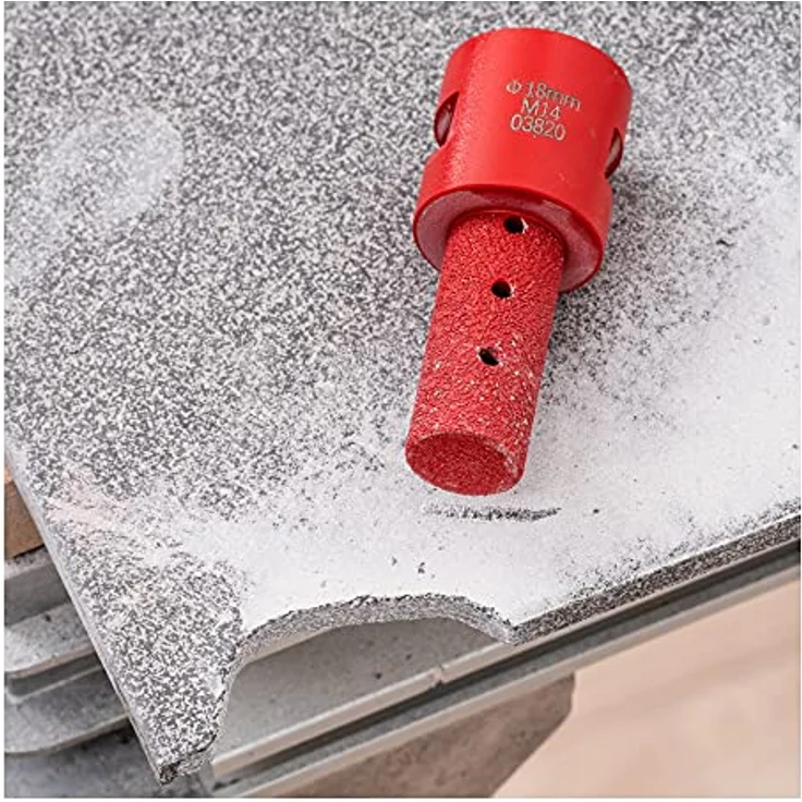 STIER M14 Fräsfinger, 18 mm Durchmesser, 40 mm Nutzlänge, Diamant-Körnung, vielseitig einsetzbar für Stein- und Keramiken – Bild 3