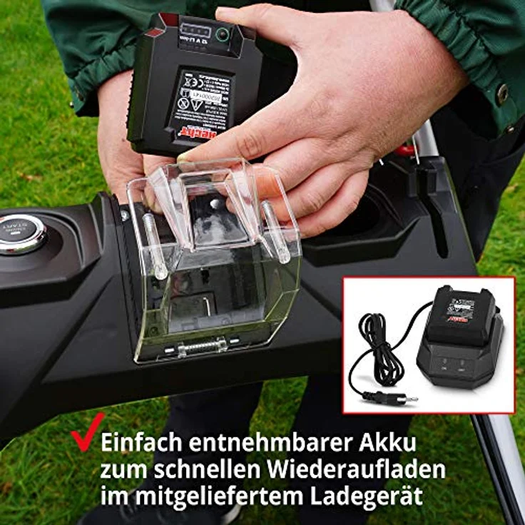 Hecht 547 SWE Benzin Rasenmäher – Bild 6