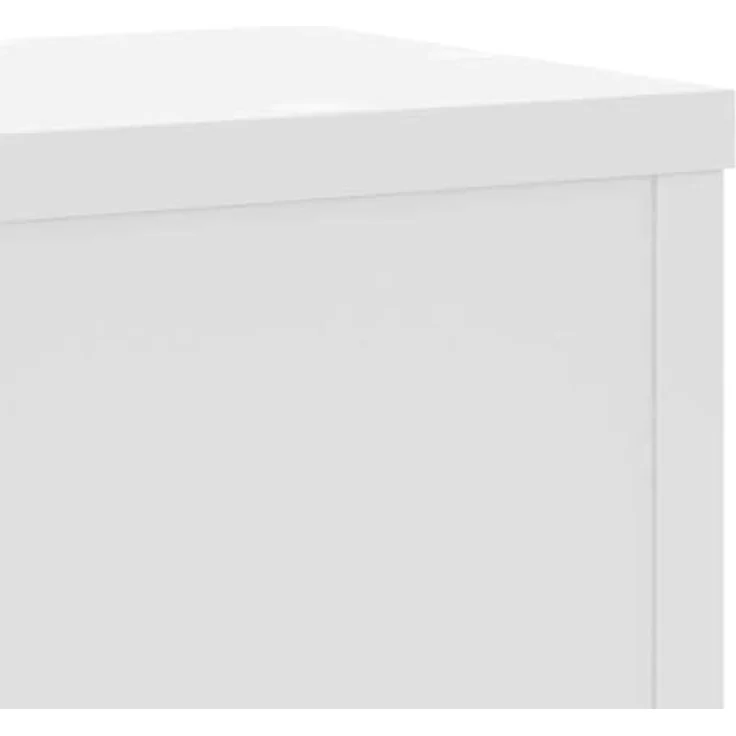 vidaXL Blumenständer Pflanzenständer 2 Stk Weiß 17x17x60 cm Spanplatte – Bild 5