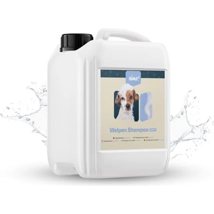 nimo Tiershampoo Welpen Shampoo sensitiv, 2500 ml, gegen Juckreiz und Trockenheit, für alle Felltypen geeignet – Bild 1
