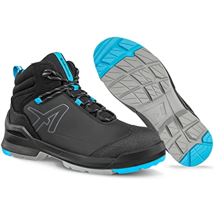 Albatros TARAVAL BLACK/BLUE MID, Sicherheitsschuh in Größe 43, schwarz-blau – Bild 5