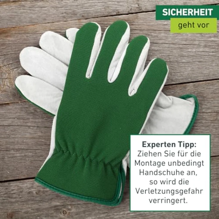 Windhager Maschendrahtzaun, 2,5x0,5 m verzinktes Viereckgeflecht mit 13 mm Maschenweite für vielseitige Anwendungen – Bild 7