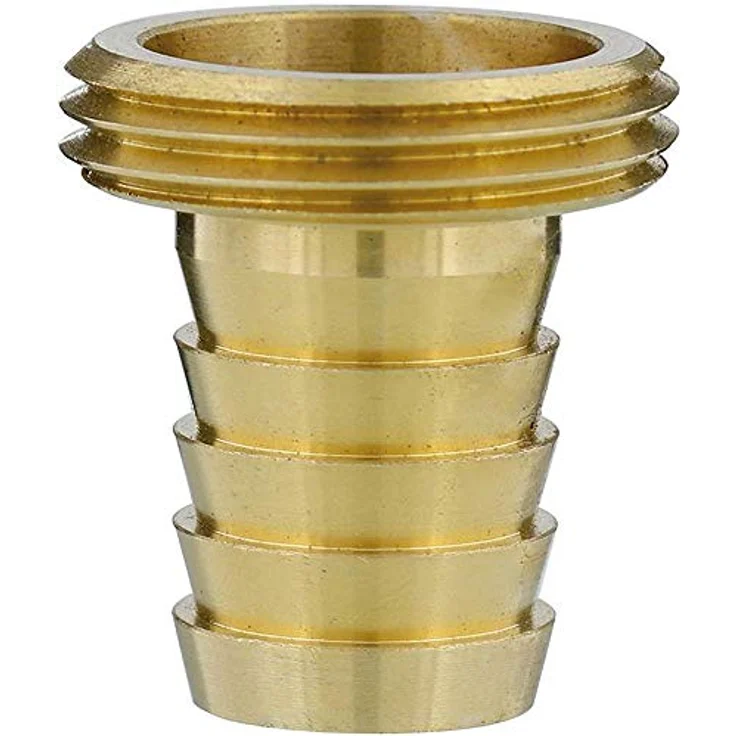 GARDENA Messing-Schlauchverschraubung 1-teilig: Verschraubung aus hochwertigem Messing, 33.3 mm (G 1 Zoll)-Gewinde, für 19 mm (3-4 Zoll)-Schläuche (7148-20) Bewässerungszubehör – Bild 2