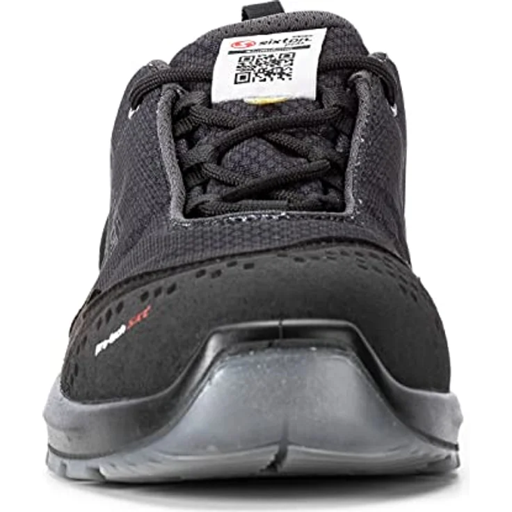 Sixton Auckland, Sicherheitsschuhe S3 mit atmungsaktivem Microfiber, rutschhemmender Duo-PU-Laufsohle, Größe 42 – Bild 2