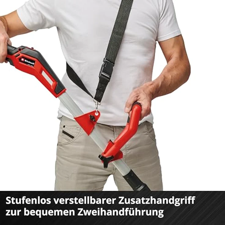 Einhell Akku-Rasentrimmer 'Expert GE-CT 18/33 Li E-Solo' 18 V ohne Akku und Ladegerät, kraftvolle Fadentechnologie, 2-stufige Drehzahlregulierung, Aluminium-Führungsholm, Power X-Change Family – Bild 5