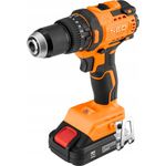 Neo Tools Akku Schlagbohrschrauber 18V - Bürstenlose Schlagbohrmaschine 13mm Bohrfutter, ohne Akku (Akkubetrieb)