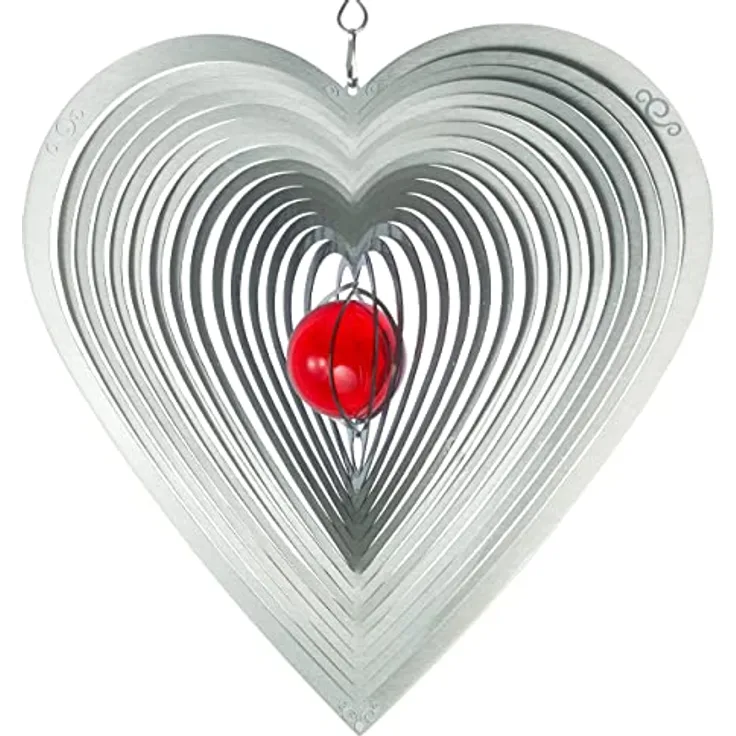 Herz Ornament 165 - Windspiel