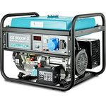 Könner & Söhnen LPG/Benzin-Generator KS 9000E G Notstromaggregat mobiler Generator, Gas-Benzin-Hybrid-Generator mit Stahlbehälter
