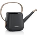 Lechuza Gießkanne Yula 1,7l schiefergrau-taupe Kunststoff - Ergonomischer Griff, großes Fassungsvermögen, gezielte Bewässerung