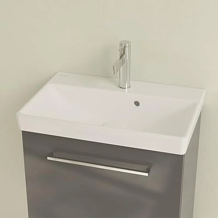 Villeroy & Boch Avento Waschbecken 55 x 37 cm weiß für 1-Loch Armatur geeignet – Bild 3