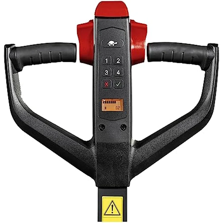 STIER Elektro-Hubwagen EZY-15, Tragkraft 1500 kg, Gabellänge 1150 mm, 0,5 kW Hubmotor mit Lithiumbatterie und Multifunktionsdisplay – Bild 3