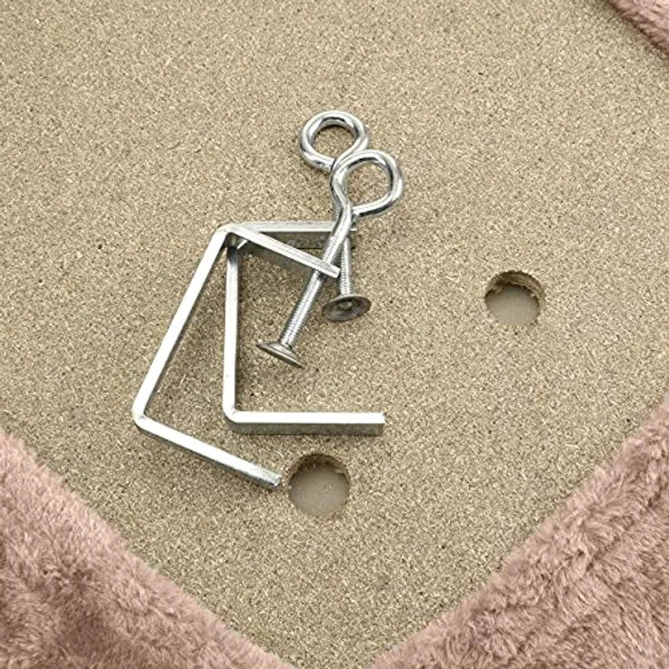 CanadianCat Company | Snuggly Place | Large | Beige | gepolsterte Liege- Aussichtsplattform | ca. 75x35 cm – Bild 5