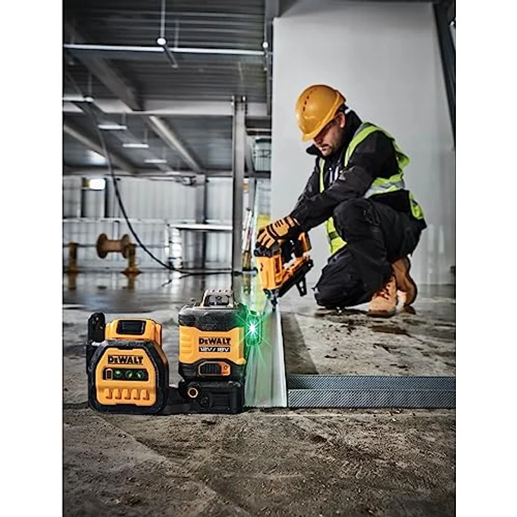 DeWalt Akku-Multilinienlaser D89D1G18-QW Grün, Kreuzlinienlaser inkl TSTAK 12 und 18V, Laserklasse 2 – Bild 8