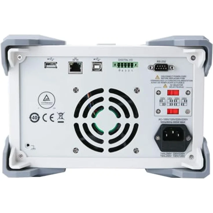UNI-T UDP3305S programmierbares lineares DC Labornetzgerät Labor-Netzteil mit 4 Kanälen, 328W, 1mV,1mA Resolution, Spannung<0.03%+10mV Strom<0.2%+5mA Einstellgenauigkeit, Interaktive LCD-Schnittstelle, schwarz – Bild 4